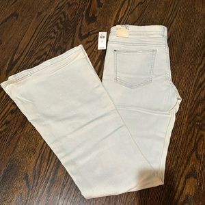 Anthropologie Flare Jeans by Pilcro. Size 27 NWT.  Light wash